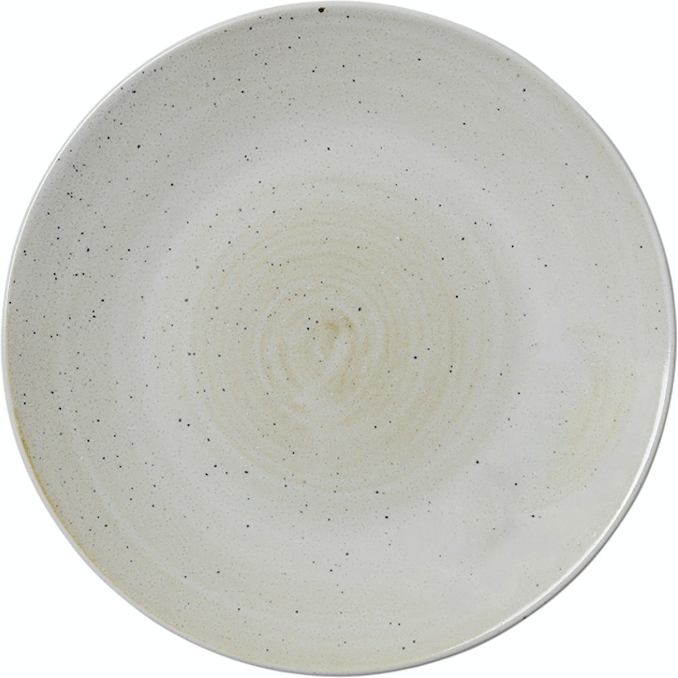 Elegant sandfarvet middagstallerken fra Broste Copenhagen