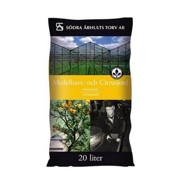 Middelhavs- Og Citrusjord 20 Liter