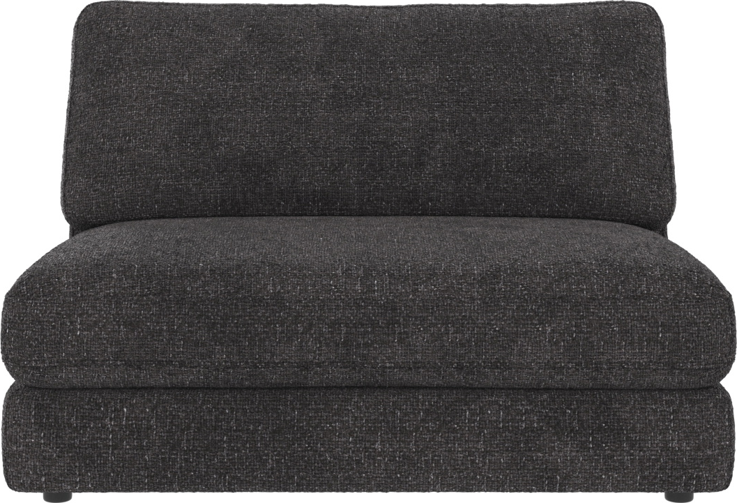 Midtermodul Modulsofa Rowico Duncan Robin 66 Mørkegrå Polyester H78xb112xd103 Cm