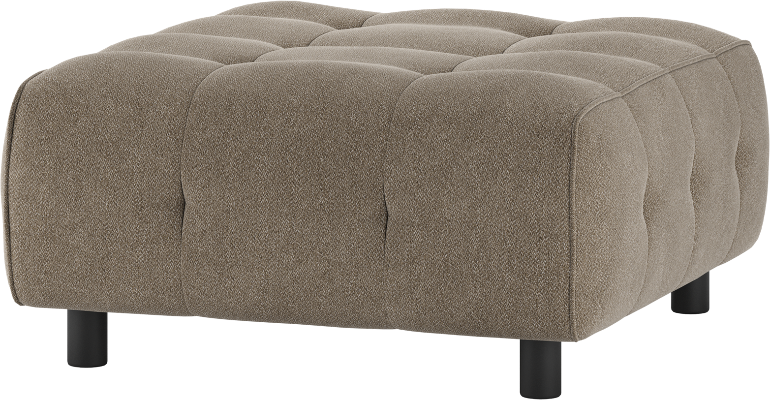 Modulær Skammel Woood Louis Pouf i Lysegrøn Polyester