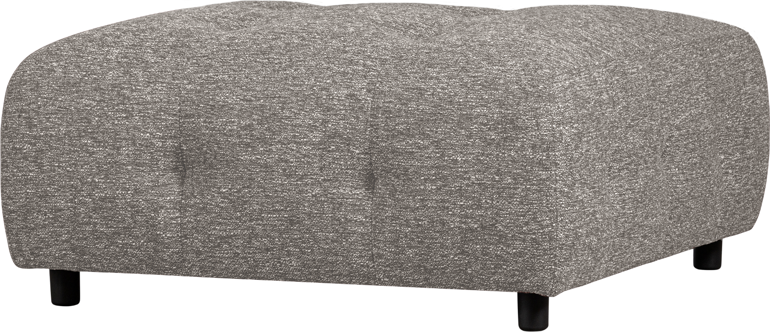 Modulær Sofa Skammel Woood Louis – Grov Melange Kaffe