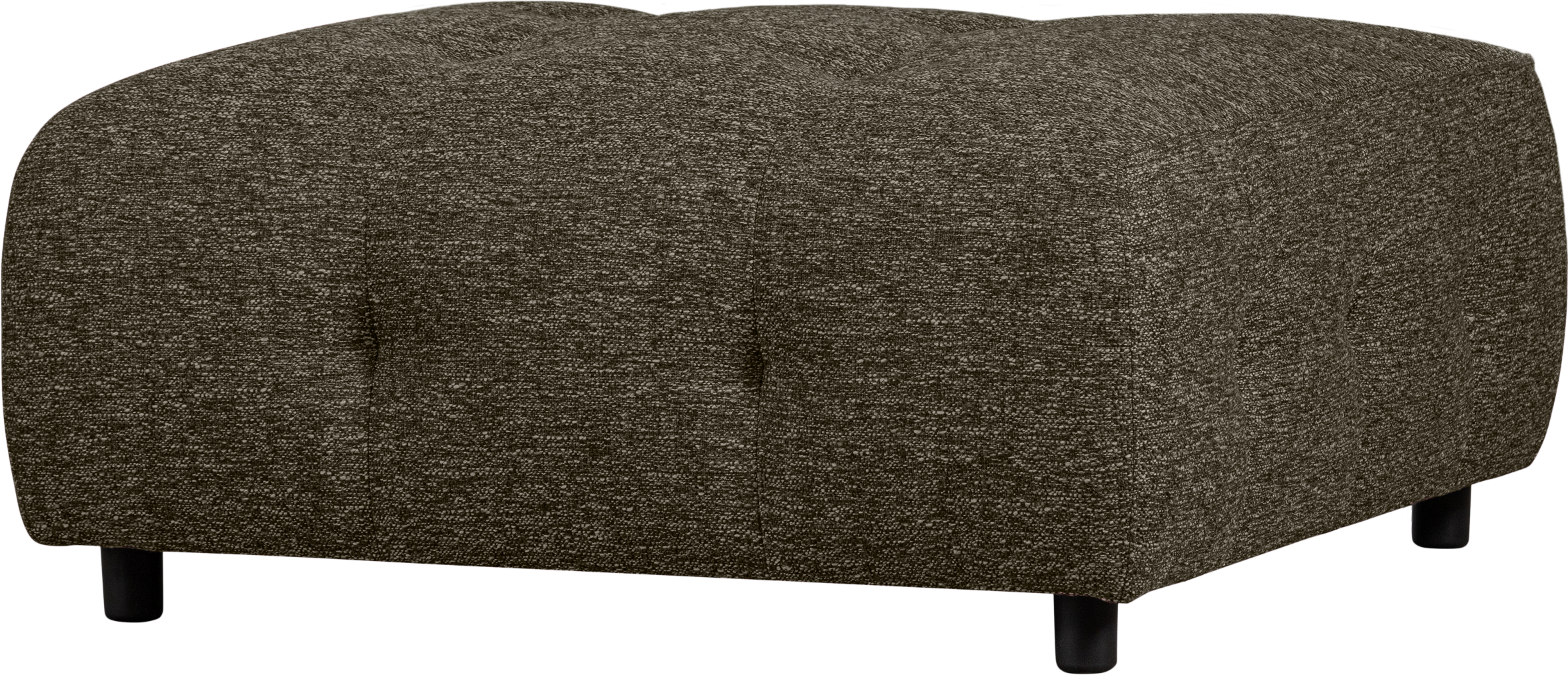 Modulær Sofa Skammel i Lysegrøn Polyester fra Woood