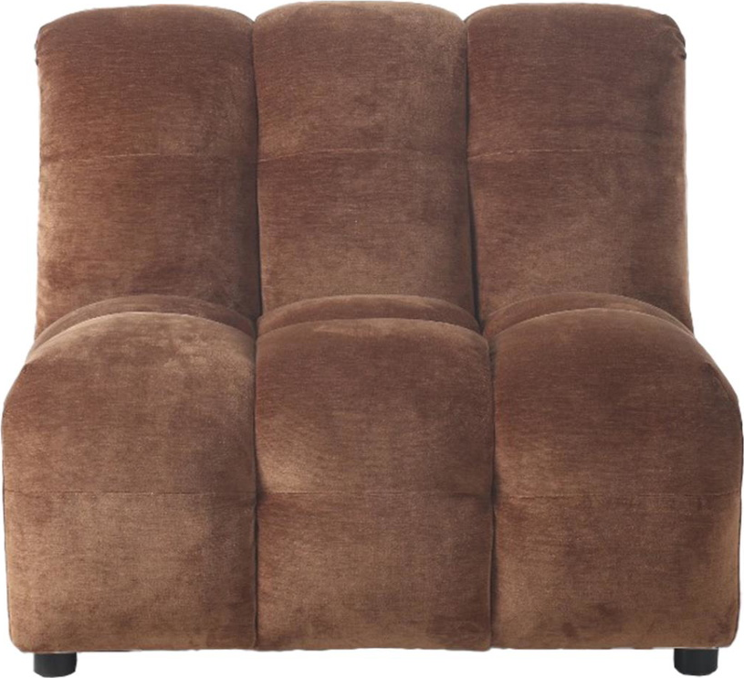 Modulsofa Midtelement Dutchbone Element Valnød Polyester