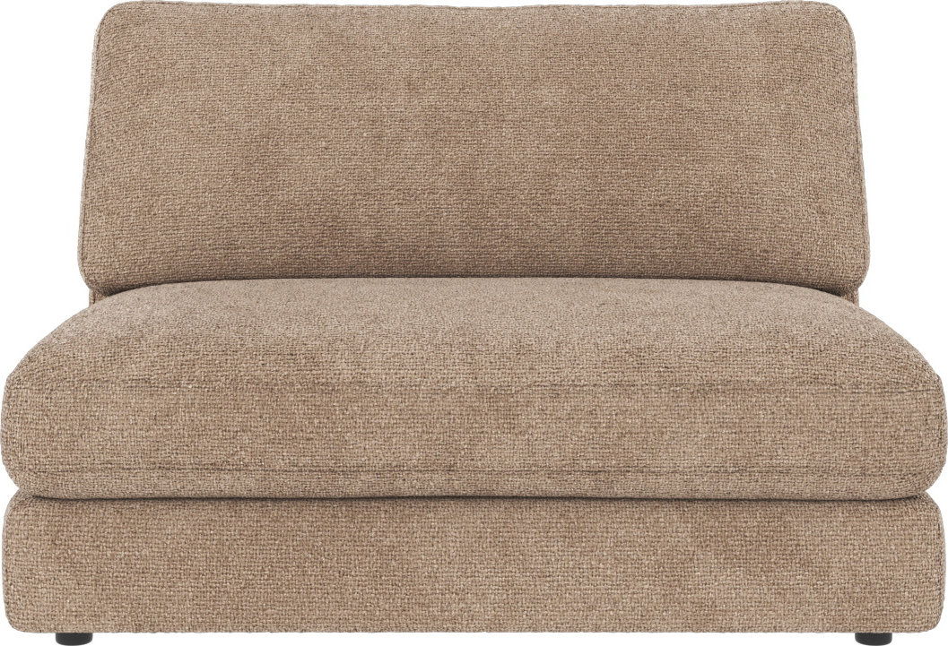 Modulsofa Midtermodul Rowico Duncan Gråbeige Robin 109 Polyester Fsc Mix 78x112x103 Cm