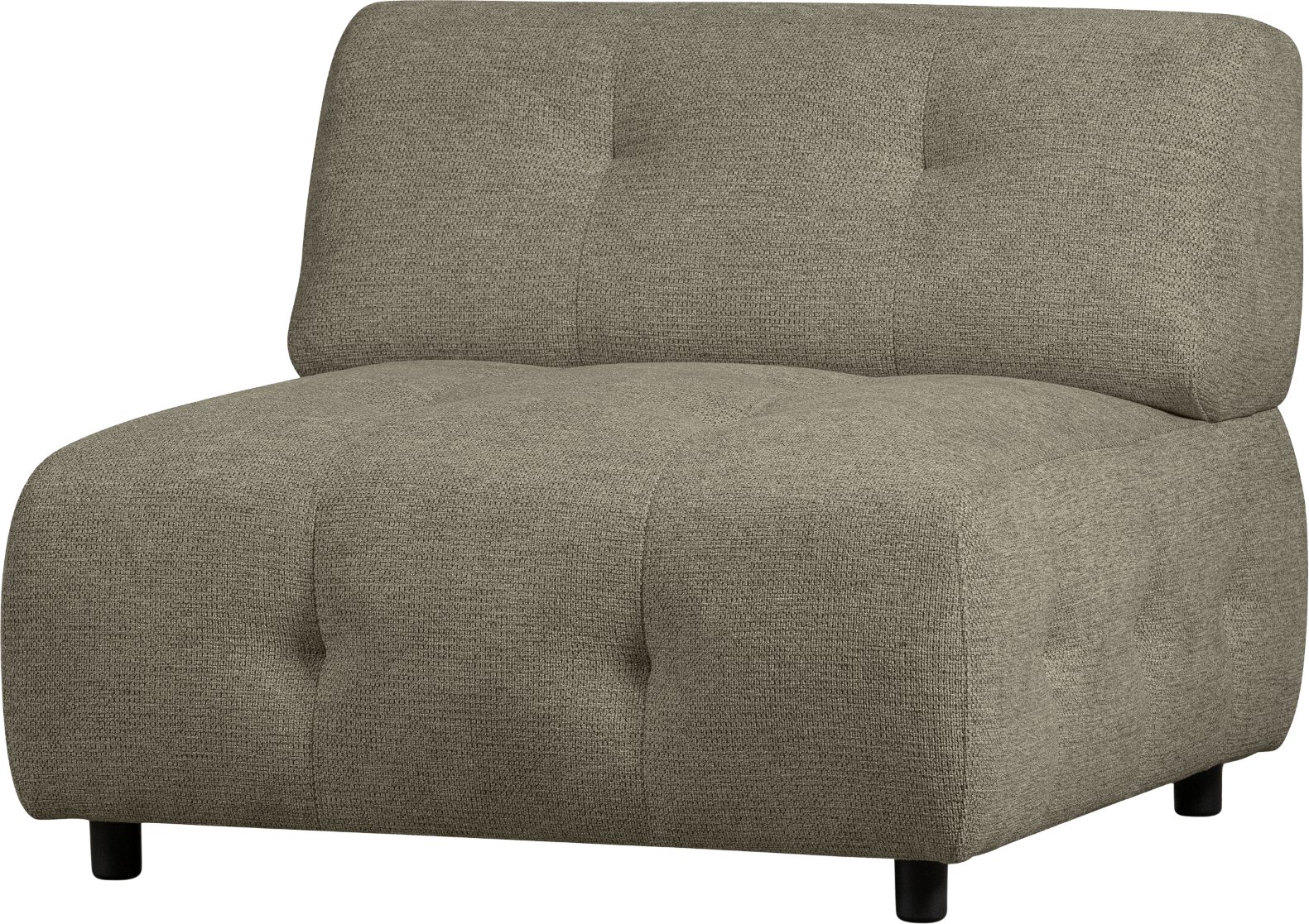 Modulsofa Woood Louis i Grøn Chenille – Udsalg!