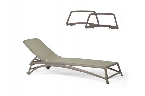 Nardi Atlantico Solvogn   Armlæn Latte Agave
