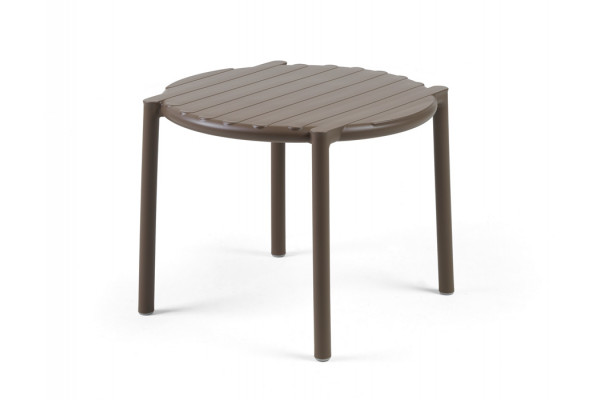 Nardi Doga Loungebord ø50cm Tabacco