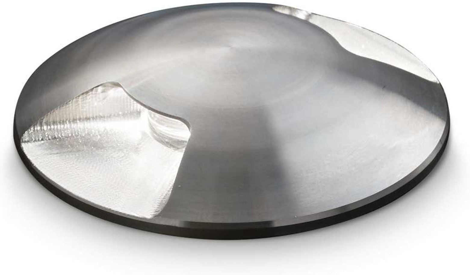 Nedgravningsspot Ideal Lux Rocket Mini  -sidet Integreret Led Jordspot 2w 160 Lm 4000k Ip68 Stål ø55 Mm