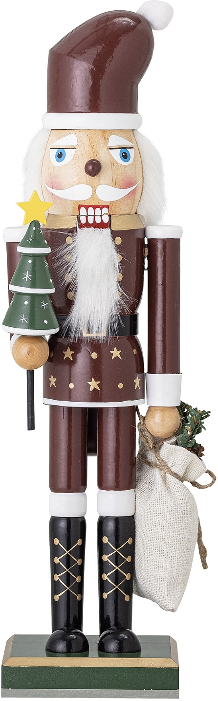 Nøddeknækker Julefigur Janik fra Bloomingville 45 cm Rød Grøn
