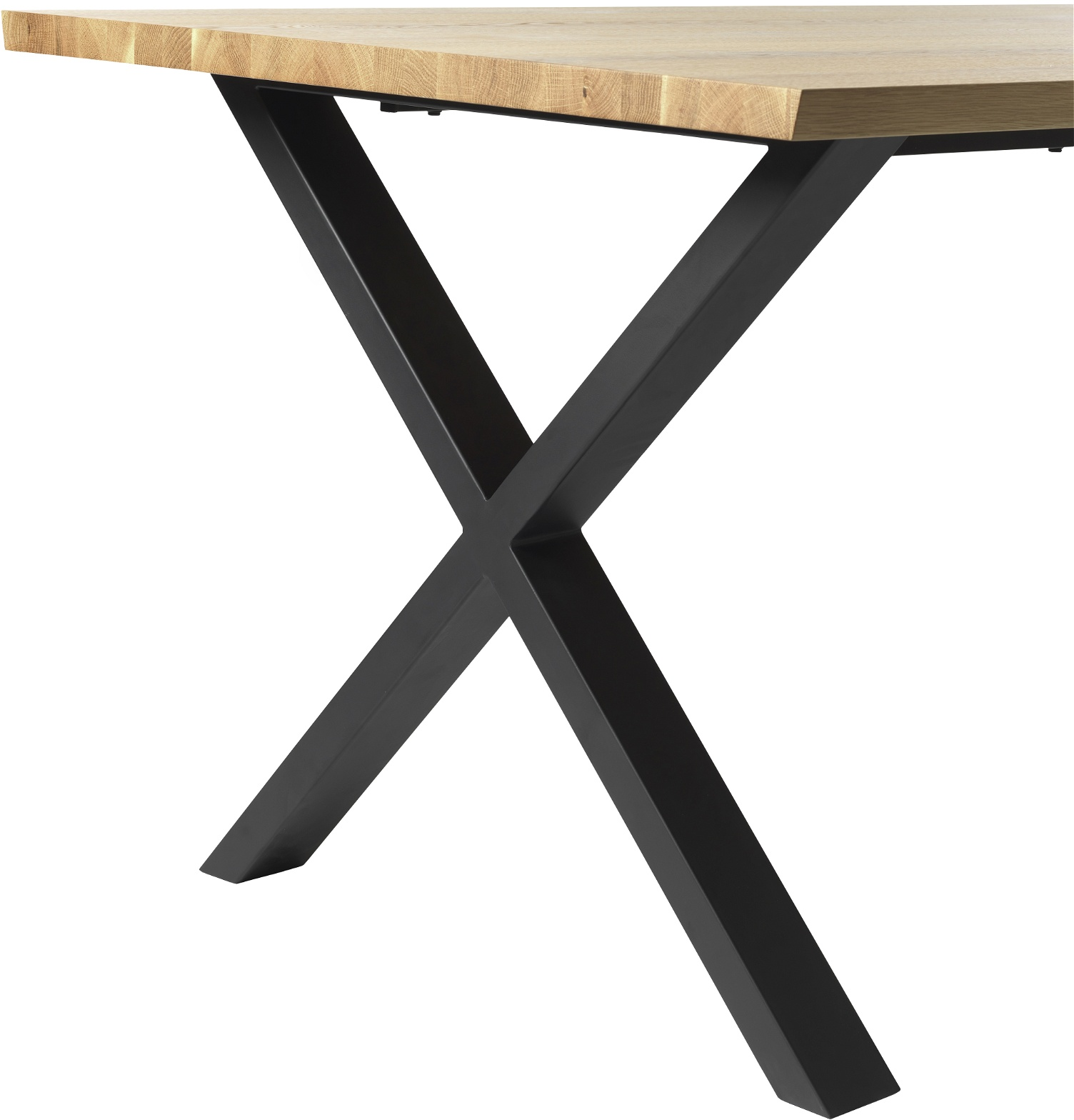 Nordique Design Reno  -shaped Understel Sort Metal H72 Cm Til Plankebord
