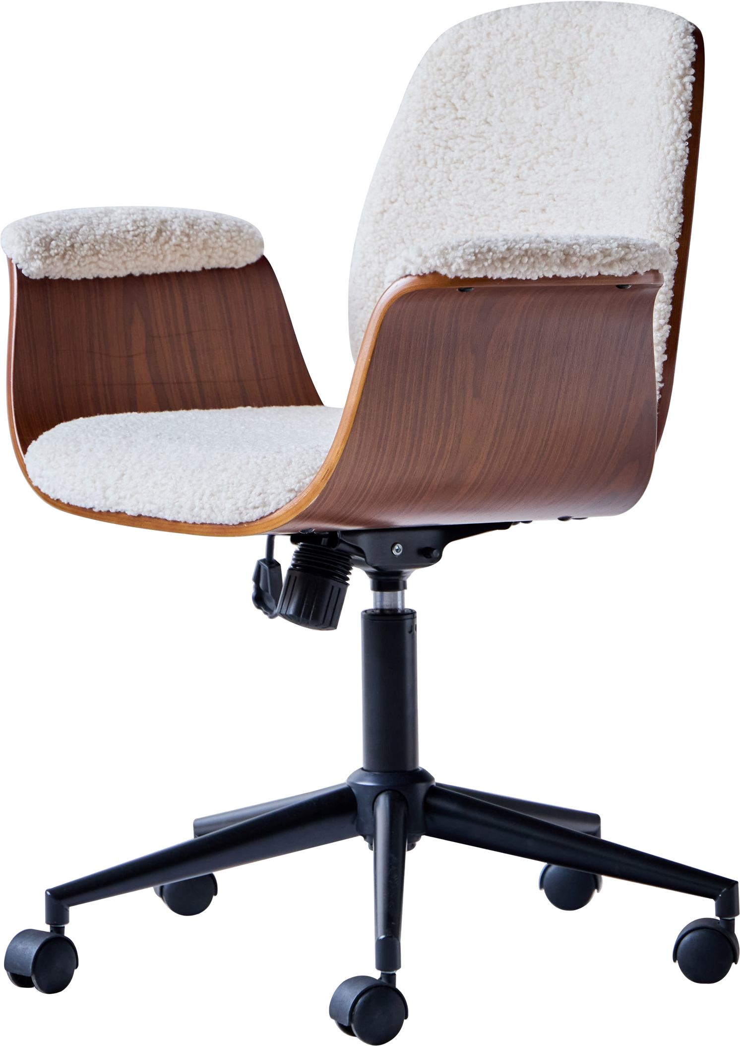 Ergonomisk Hvid Kontorstol med Hjul fra Nordlys Furniture