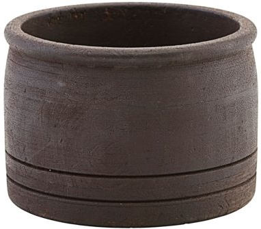 Opbevaringsbeholder Kango i Mørkebrun Mangotræ 12 cm