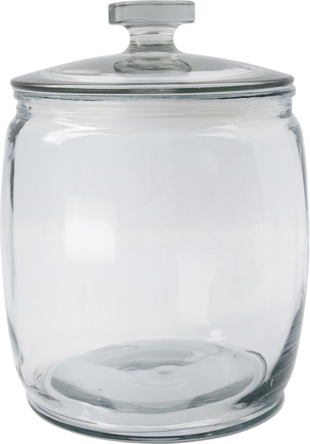 Opbevaringsglas House Doctor Ville Klar ø23   H29 Cm