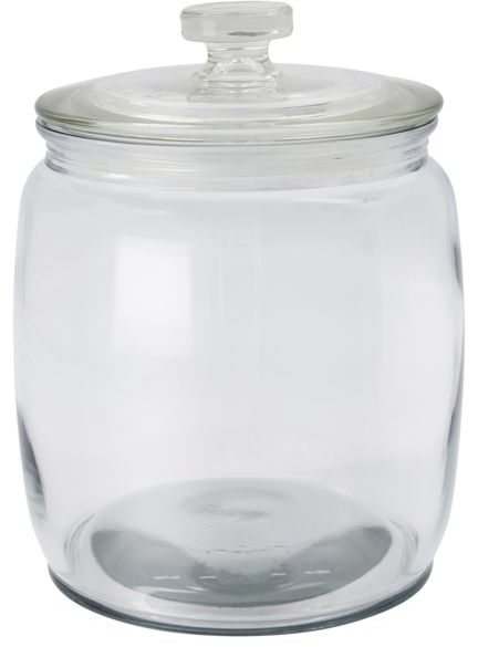 Opbevaringsglas House Doctor Ville ø15 H19 Cm Klar