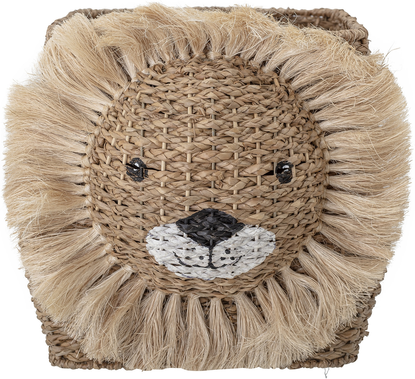 Opbevaringskurv Til Børn Bloomingville Mini Harrison Natur Bankuan-græs H36   B32   L52 Cm