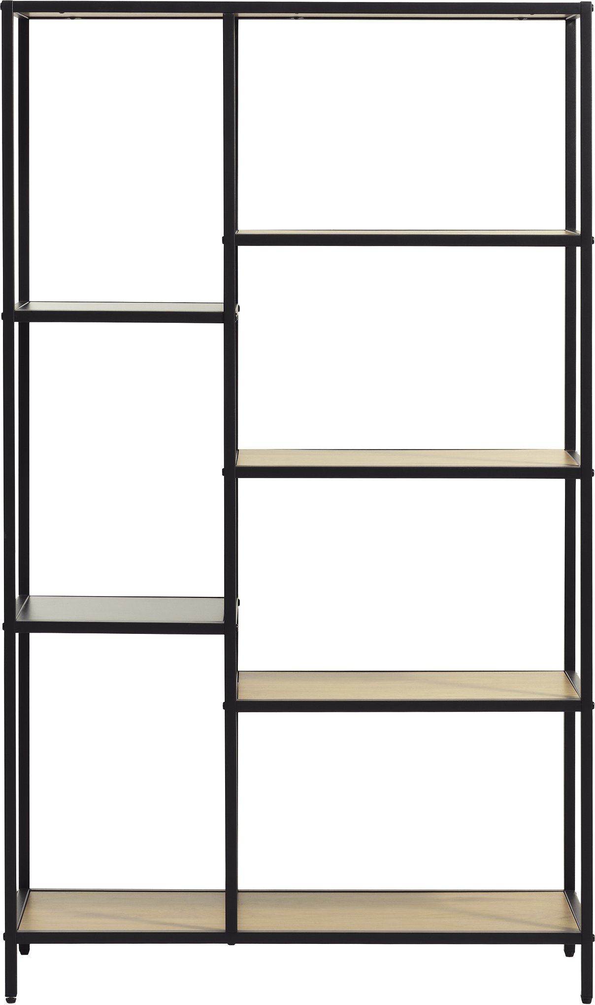Opbevaringsreol Nordique Design Altino   Vild Eg Stål 146x35x80 Cm