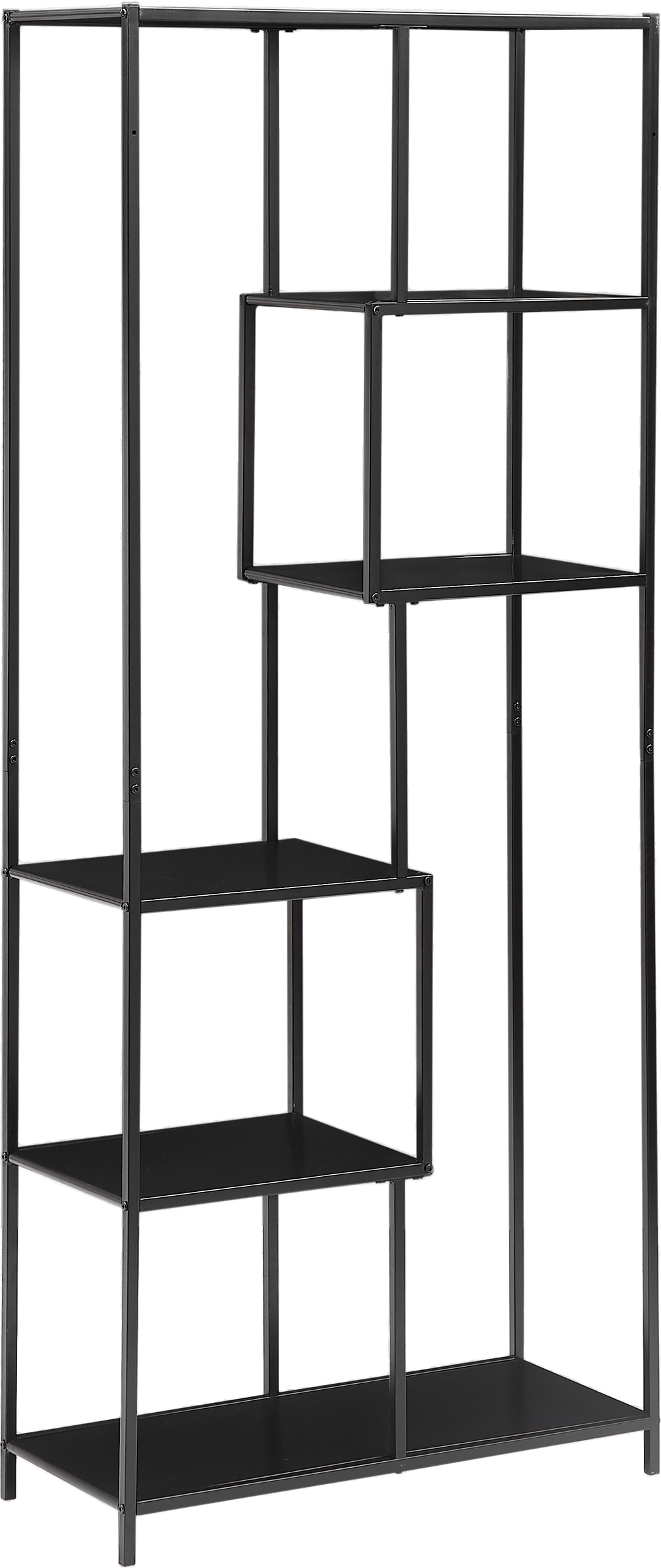 Opbevaringsreol Knut i Sort Metal - Elegant Nordisk Design