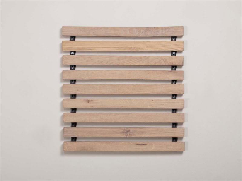 Ophængsløsning House Of Sander 2easy   Smoked Egetræ Og Sort Metal Opbevaring H52xb50 Cm