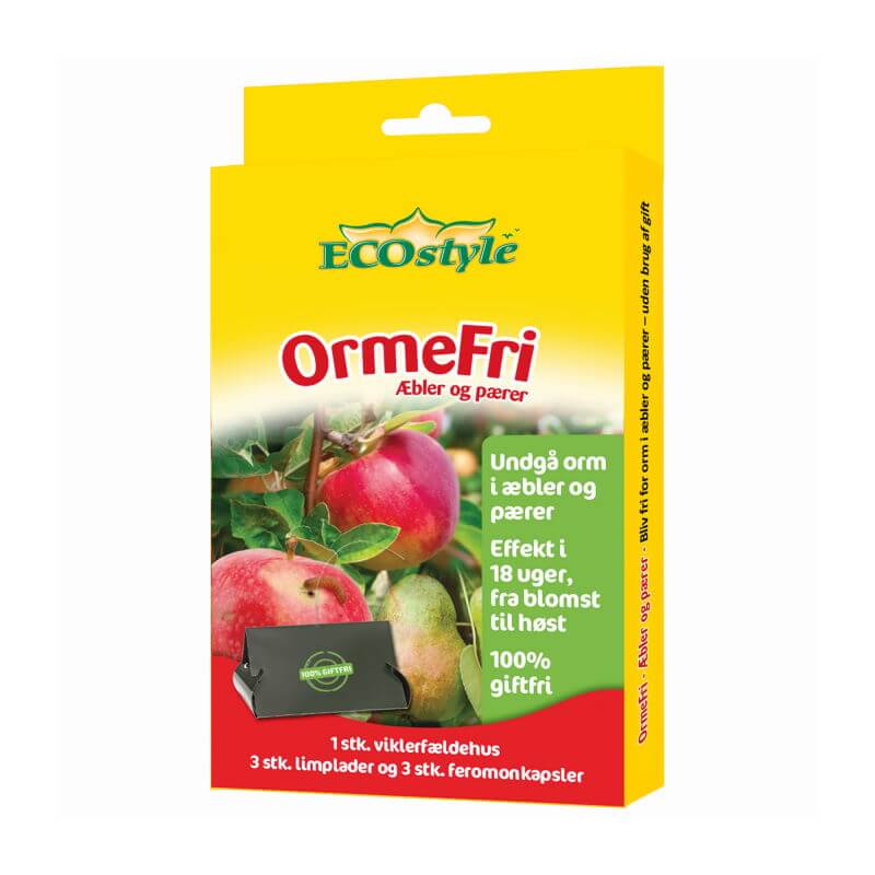 Ormefri æbler   Pærer   Stk Ecostyle
