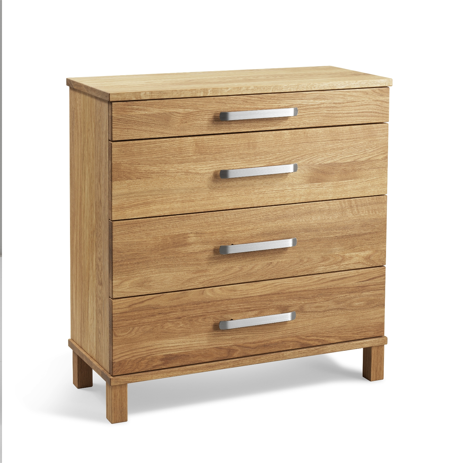 Oscarssons Möbel Nadja Kommode   Massiv Olieret Eg Med   Skuffer  H75ã B70ã D31 Cm