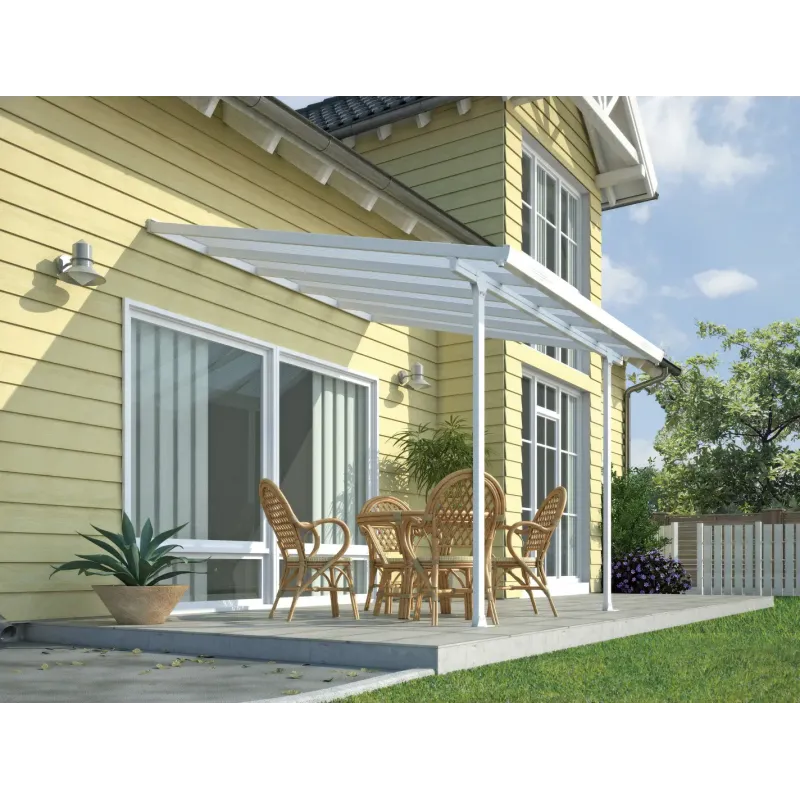 Palram Canopia Feria Terrasseoverdækning M2 Hvid 540-026
