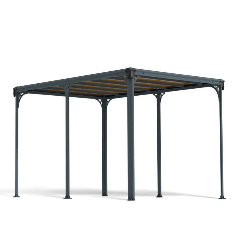 Palram Canopia Milano Pavillon 4300 Antracitgrå