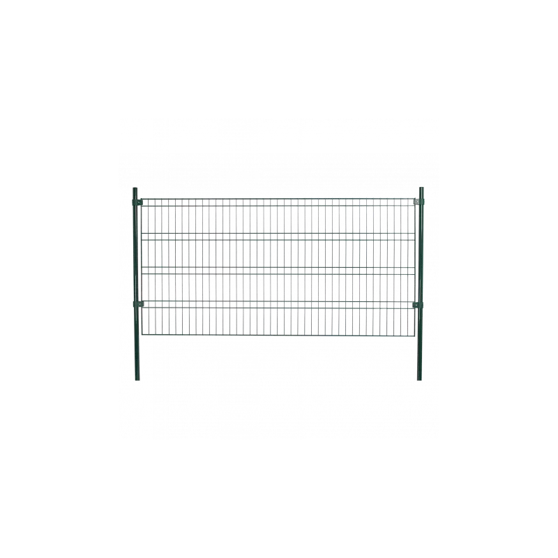 Panelhegn 1000x2000 mm Grå - Tilbud på Hegnsartikler!