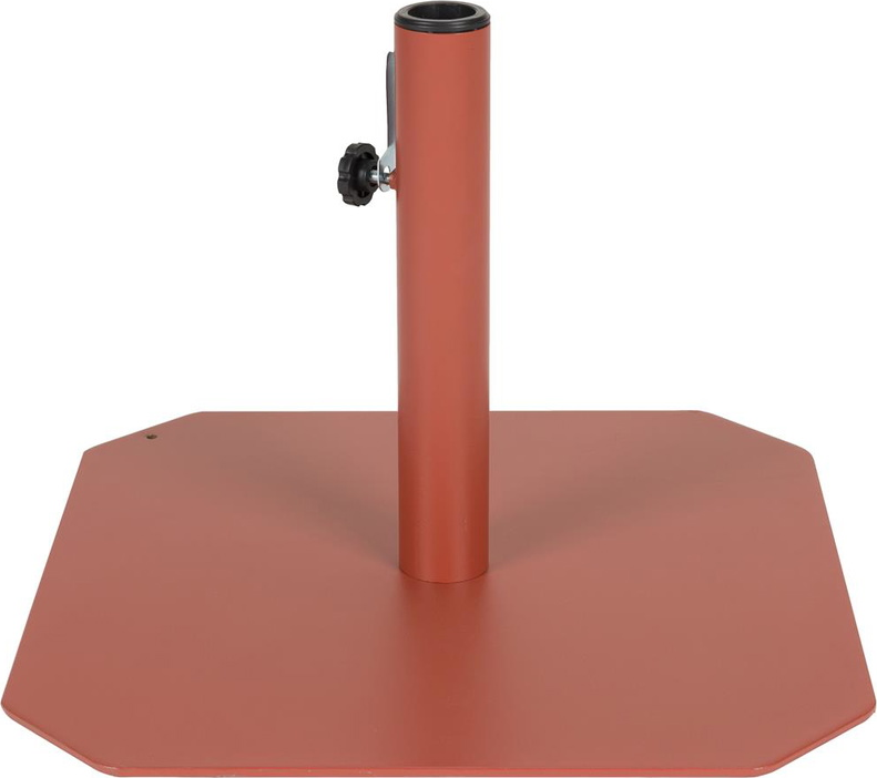 Parasolfod Zuiver Marsala Robust Stål 50 50 35 Cm Rødbrun