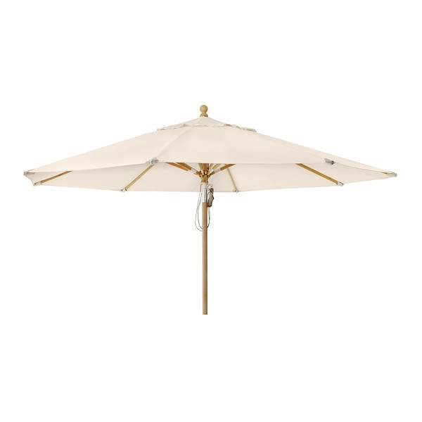 Parma Parasol 5m Natur Diverse Haveparasol Brafab Enggården Havemøbler