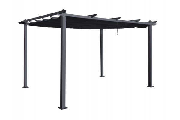 Pelle Pergola Pavillon Portimao 3x4 Meter Grå