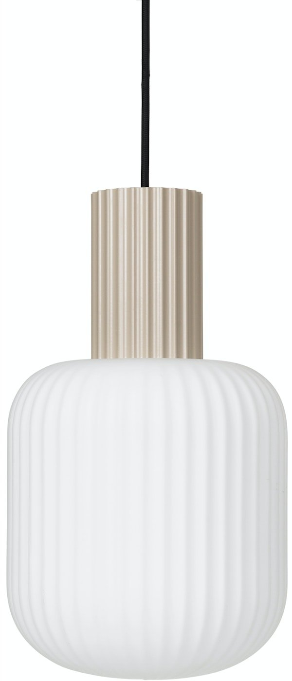 Stilfuld Hvid Pendel Lampe fra Broste Copenhagen