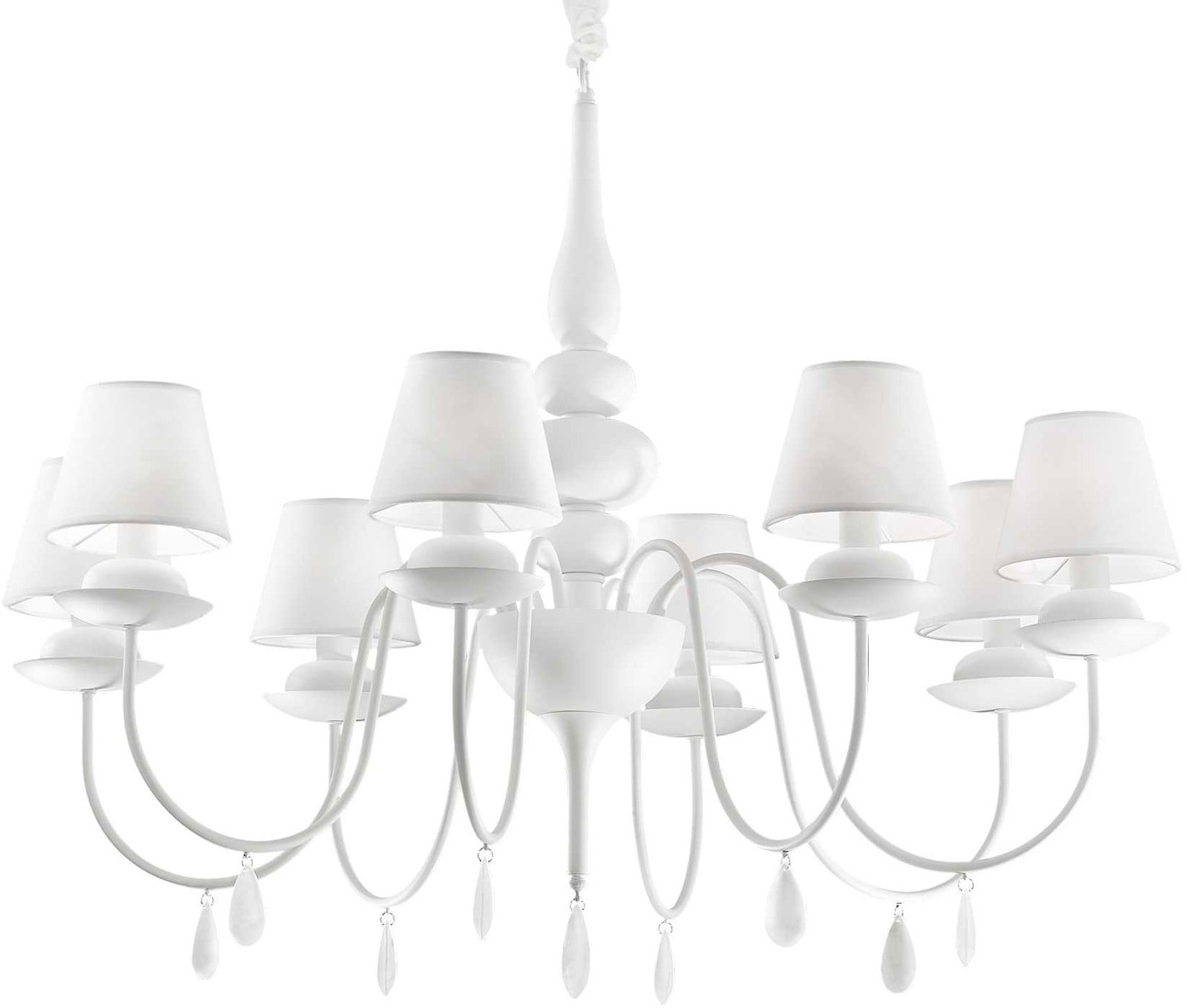 Elegant Blanche Pendel Lampe fra Ideal Lux – Hvid Design
