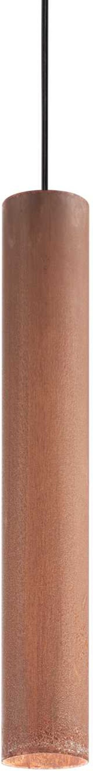 Stilfuld Pendel Lampe i Corten Metal Ø60 cm – Black Friday Tilbud!