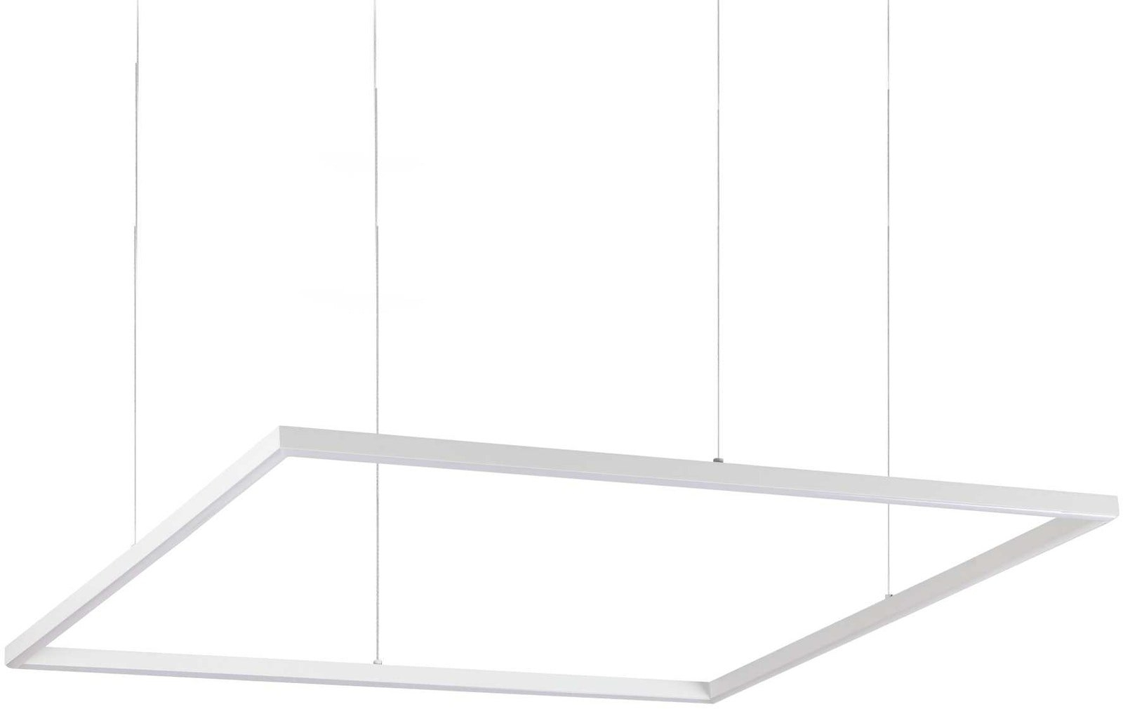 Elegant Hvid Pendel Lampe - Justerbar Højde fra Ideal Lux