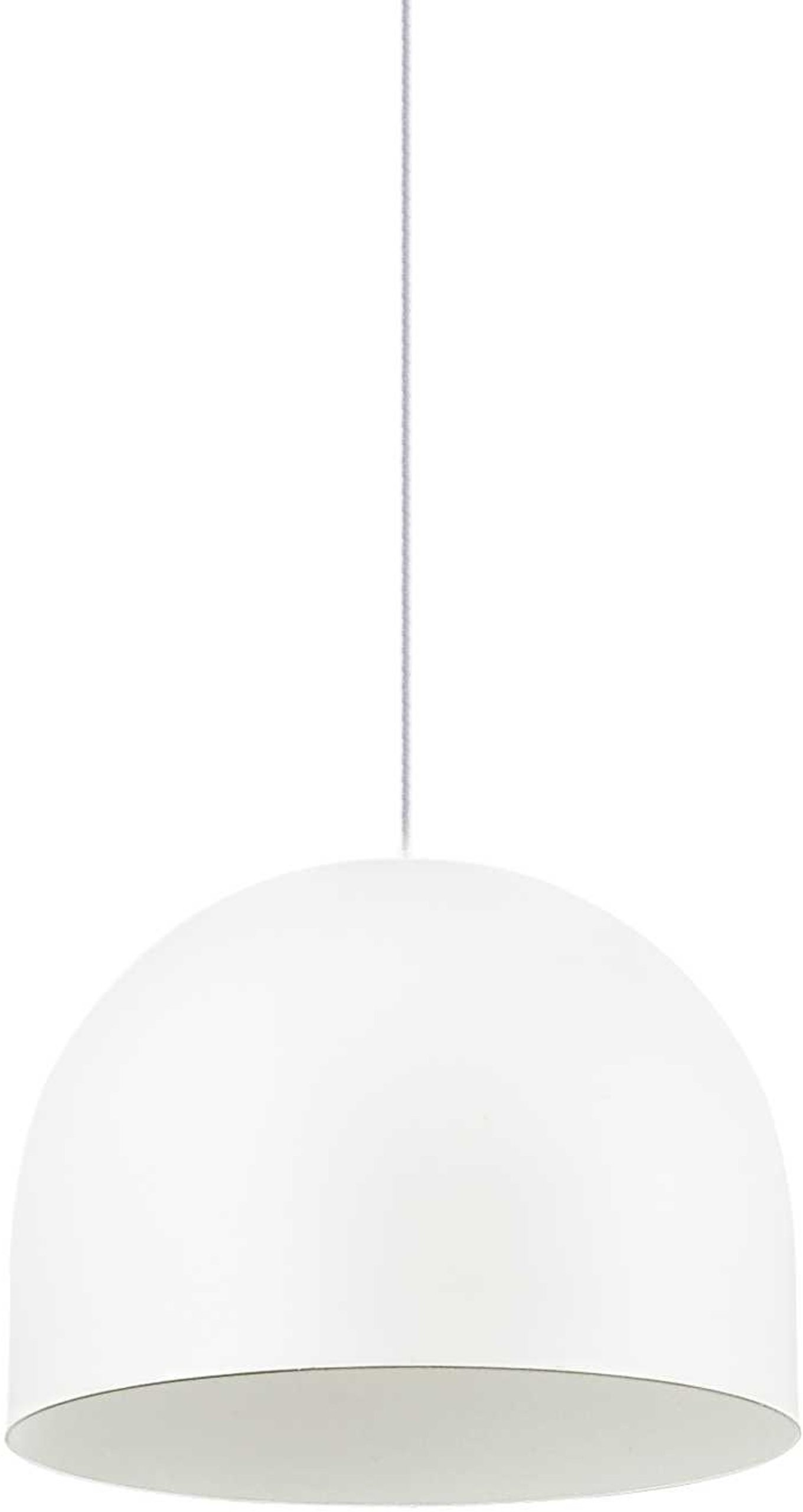 Justerbar Hvid Pendel Lampe – Minimalistisk Design til Hjemmet