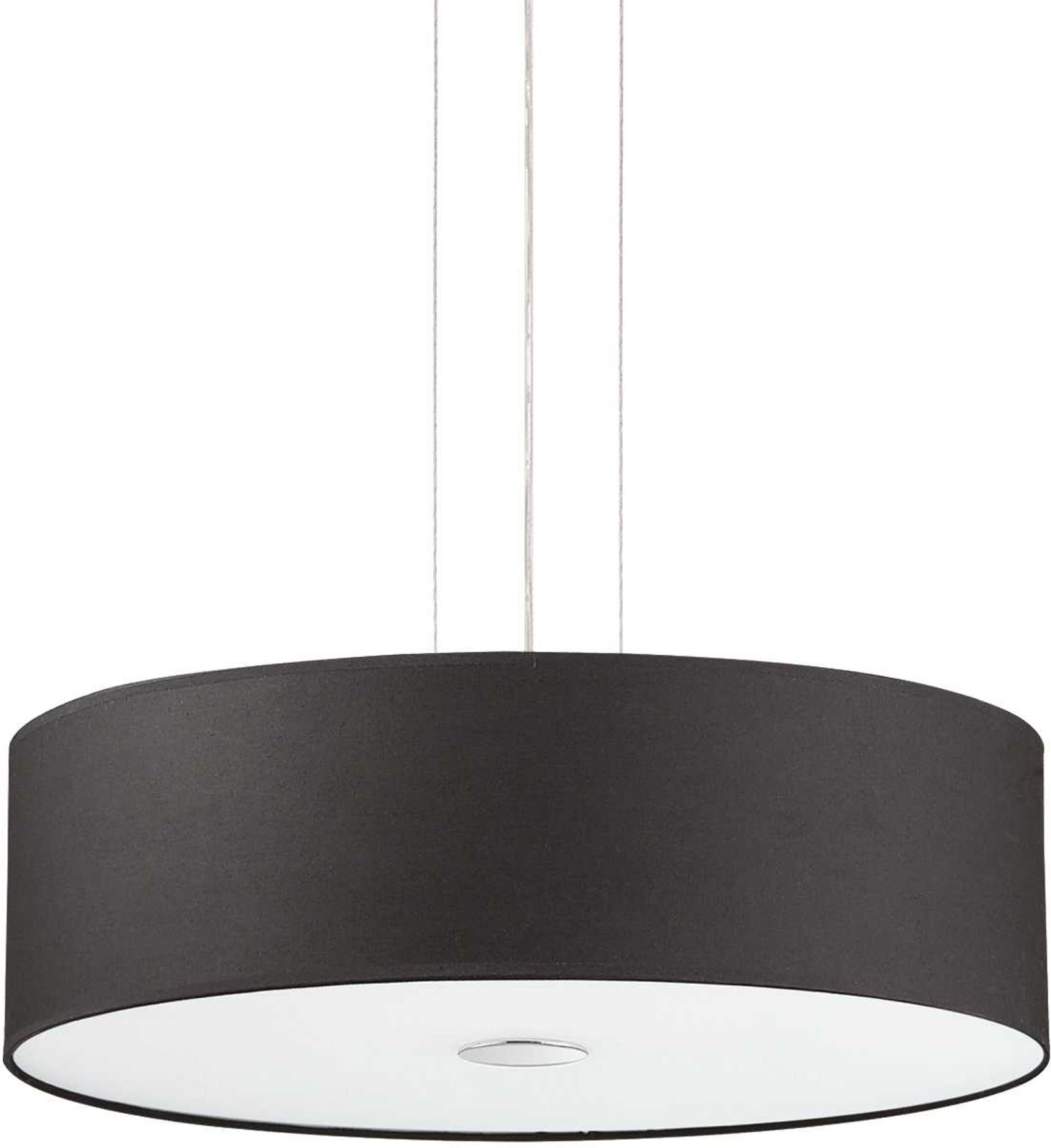 Justerbar Pendel Lampe i Sort Krom - Elegant Belysning