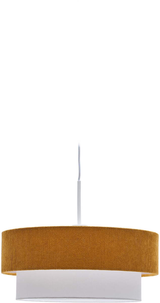 Pendel Lampe Bianella fra Kave Home - Sennepsgul Ø40 H110