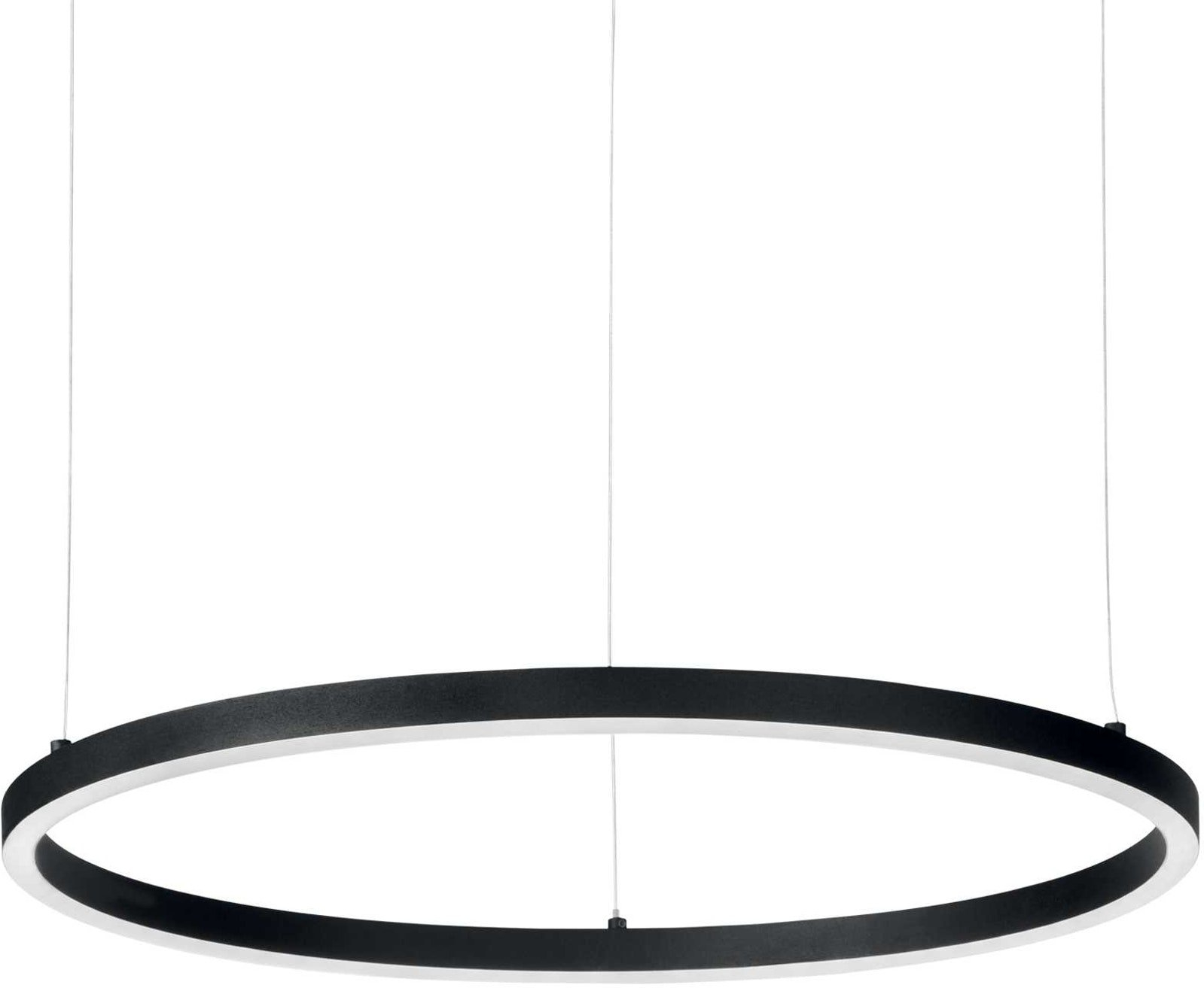 Elegant Sort Pendel Loftlampe - Oracle Slim fra Ideal Lux