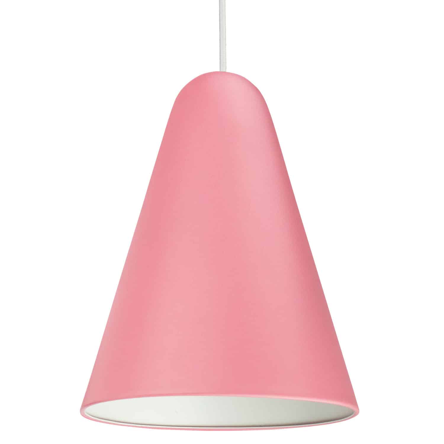 Pendel Stor    E27 Fatning Og Ledning  Rosa     Pære