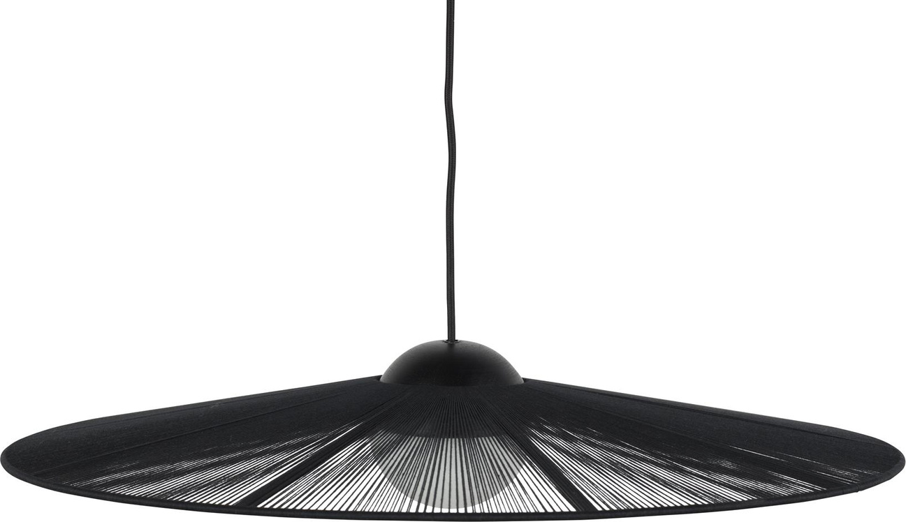Pendellampe Zuiver Belle Antracit Ø65 cm - Højdejusterbar