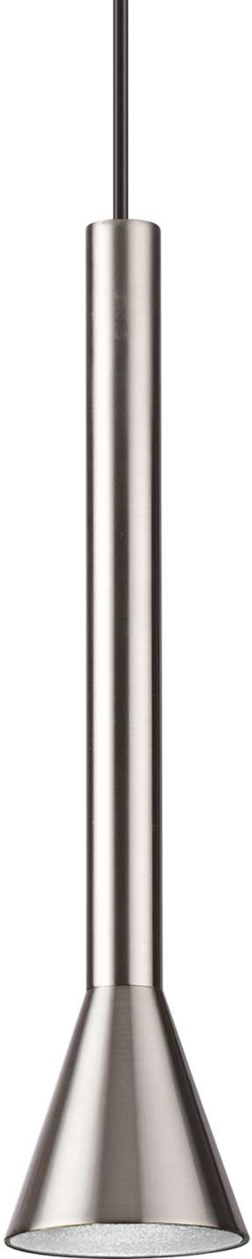 Pendellampe Ideal Lux Diesis Ø60 mm Nikkel LED 7W