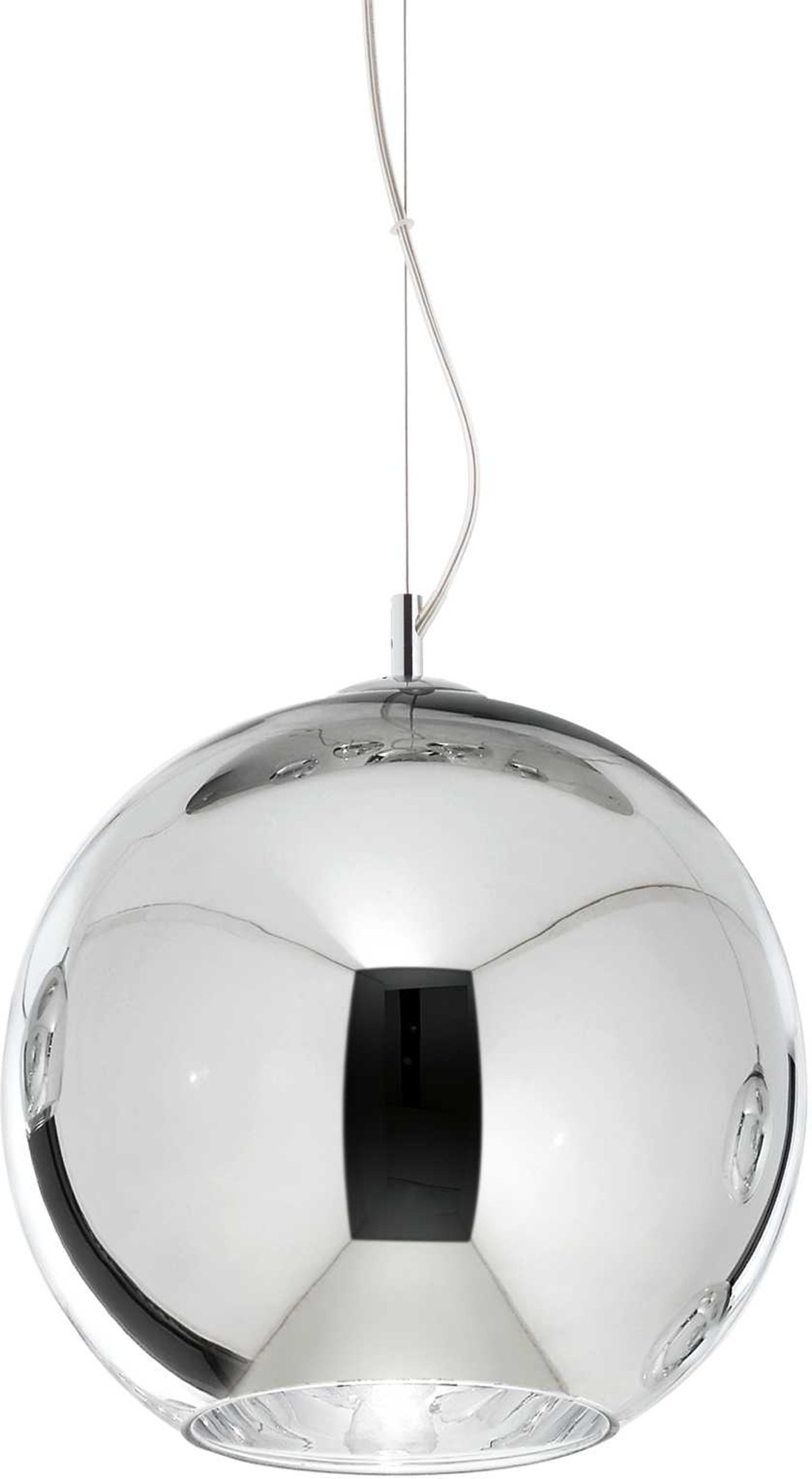 Elegant Justerbar Pendellampe i Krom fra Ideal Lux