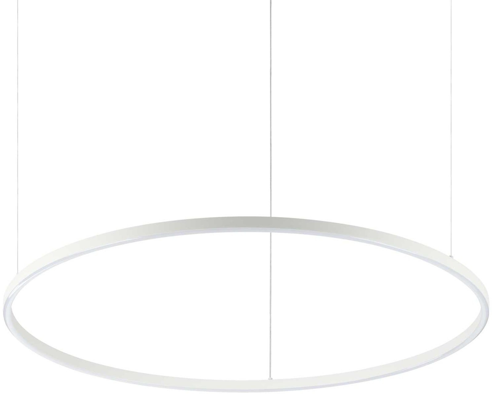 Pendellampe Ideal Lux Oracle Slim – Justerbar Hvid LED 51W