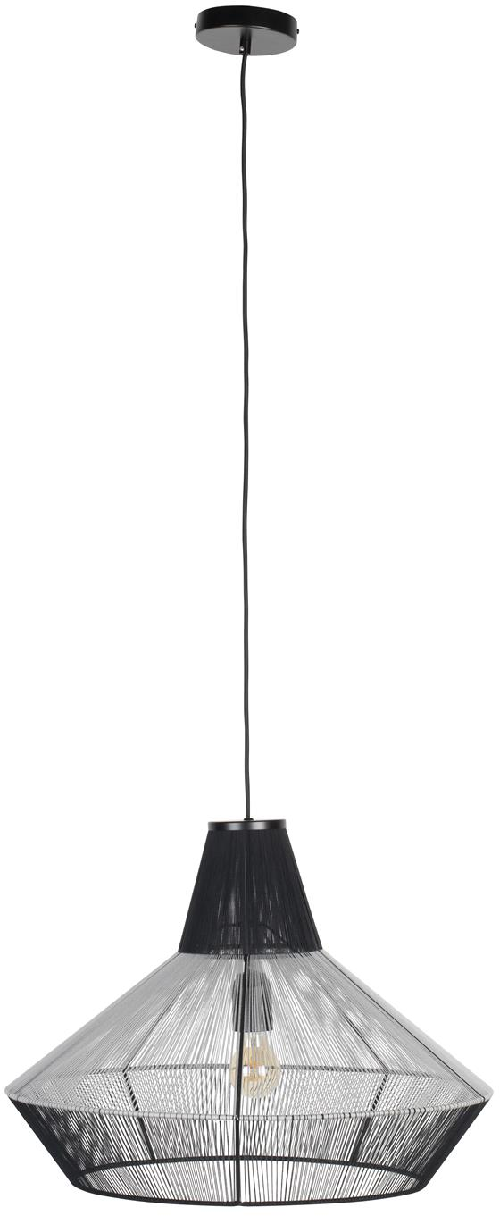 Pendellampe Loftlampe Zuiver Fairy Sølv Bomuldsskærm ø55 Cm E27