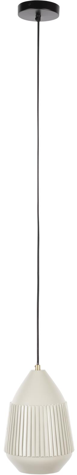 Pendellampe Studio White Aysa Lysgrå Aluminium ø20 H200 Cm E27 Fatning