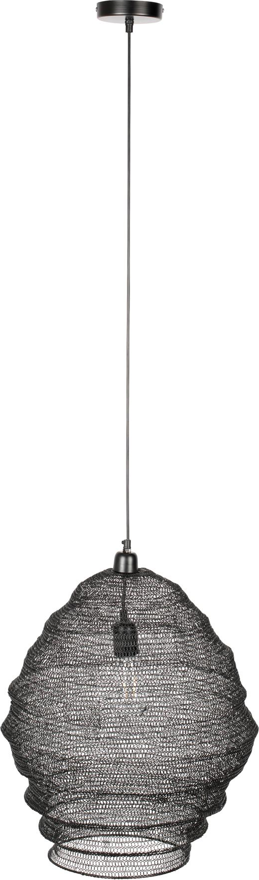 Pendellampe Studio White Lena Askegrå Jern ø48 Cm H158 Cm Dæmpbar Indendørs Loftlampe