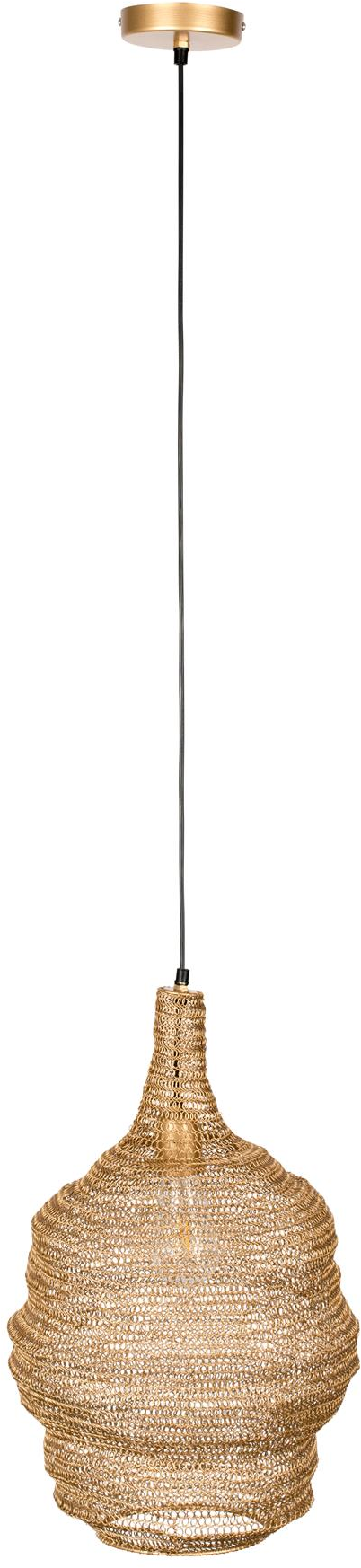 Pendellampe Studio White Lena   Jern Natur ø37 Cm Dæmpbar E27 Med Varmt Hvidt Lys