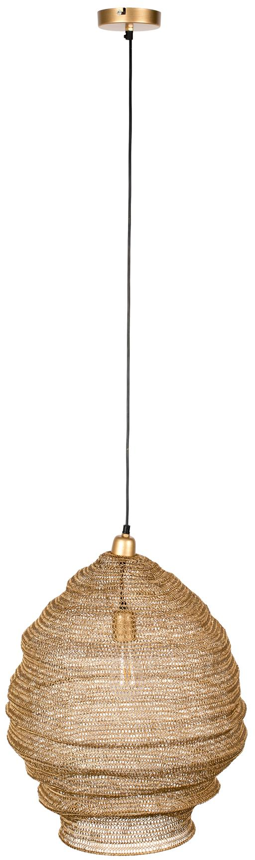 Pendellampe Studio White Lena ø48 Cm Mørk Sand Jern Med E27-fatning Dæmpbar