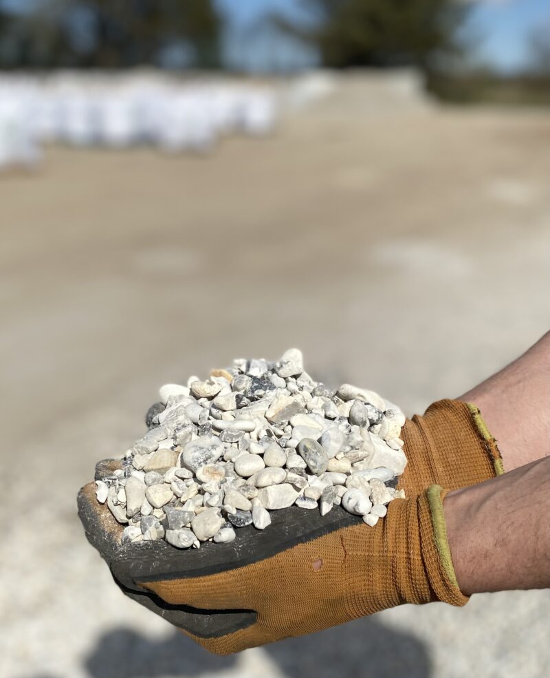 Perlesten Hvid   16 Mm  Frit Leveret   Hele Danmark