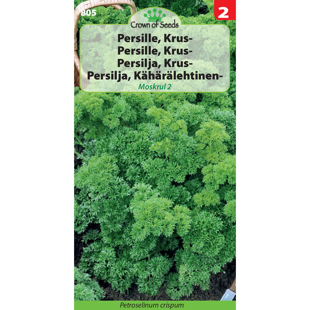 Persille  Kruspersille Frø Moskrul